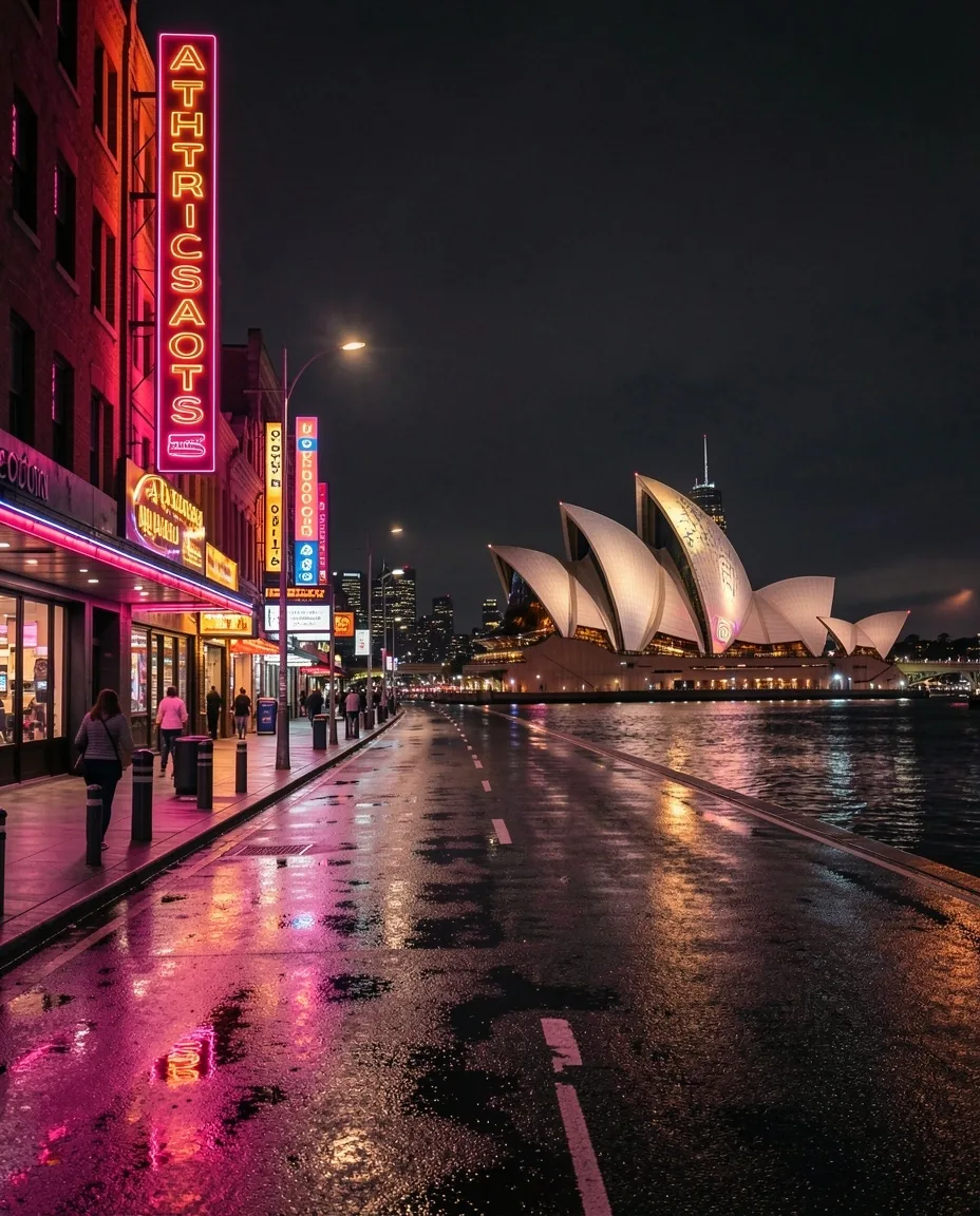Sydney Neon Nights slot game preview