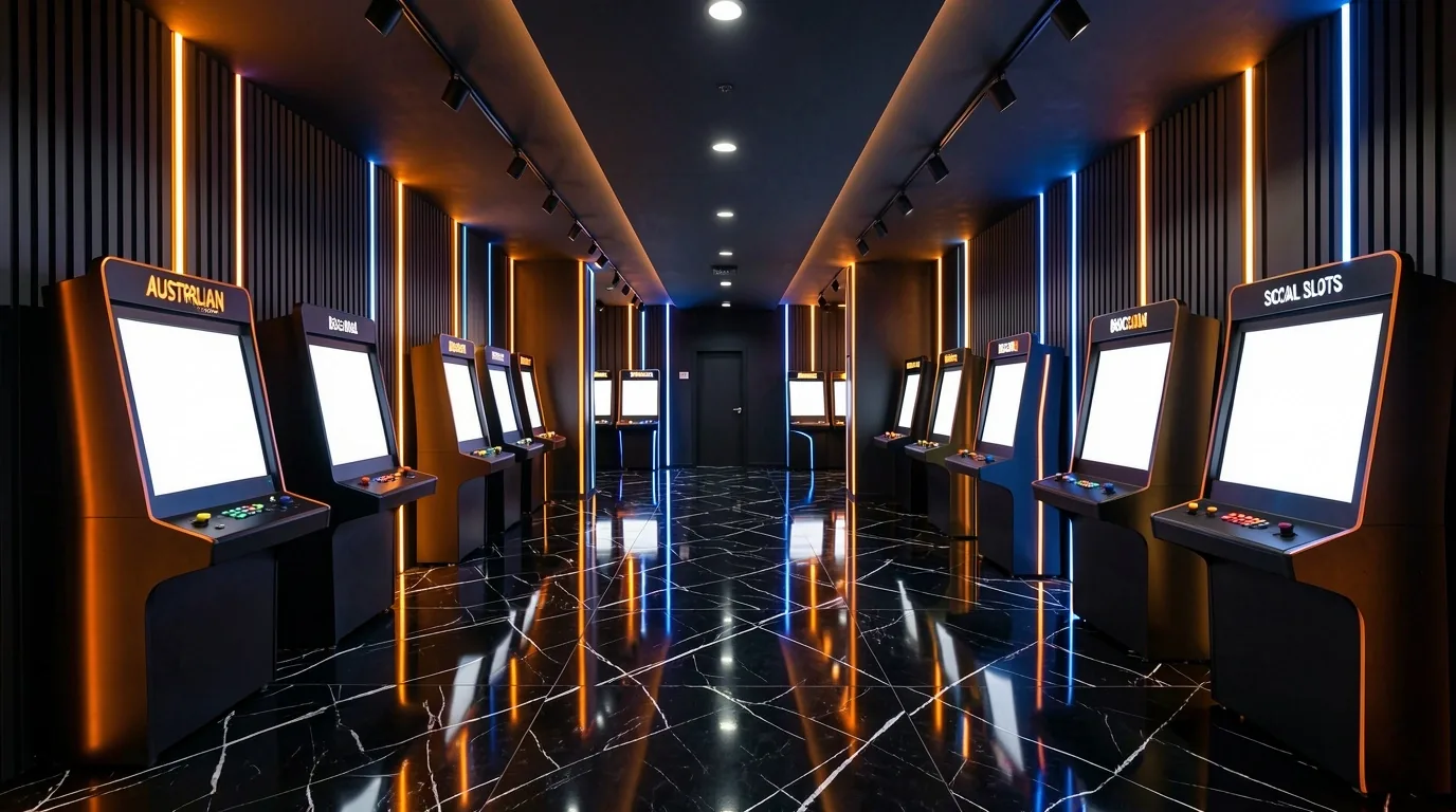 Games lobby interior
