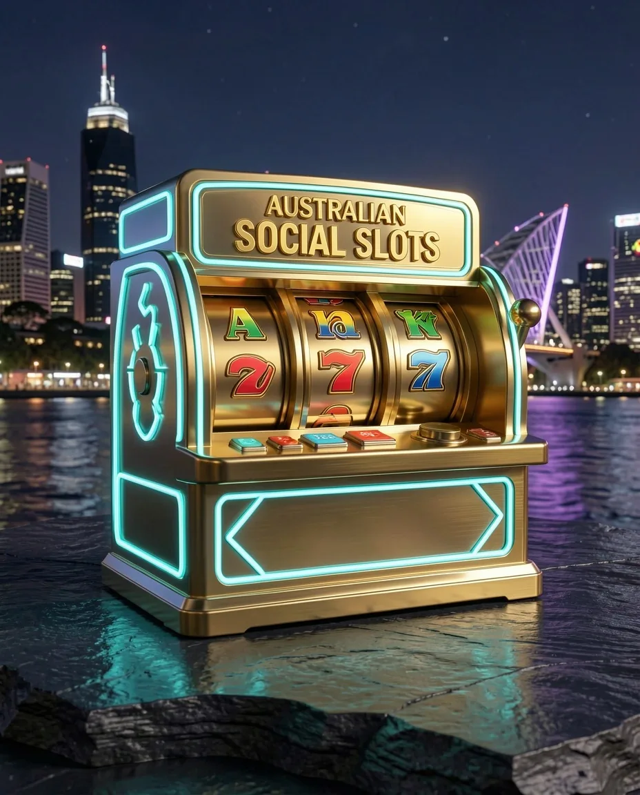 Sydney Neon Nights social slot game preview